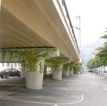 PONT SNCF MARCHE DE L'ESTACADE Grenoble