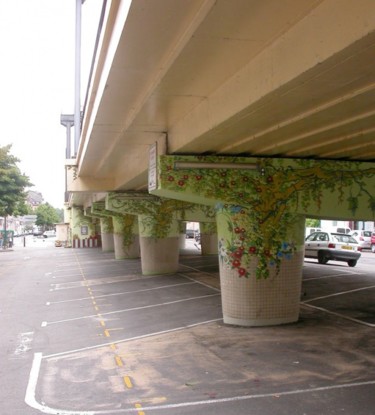 PONT SNCF MARCHE DE L'ESTACADE Grenoble